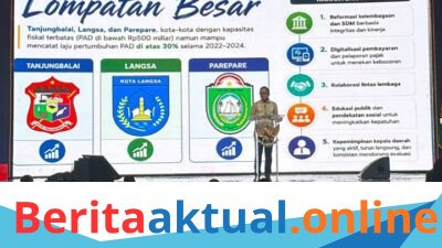 Langsa Masuk Kategori “Kota dengan Lompatan Besar” pada Rakernas APEKSI 2026 di Medan