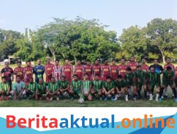 Laga Kemitraan, Adolina FC Menang Tipis 5-4 Atas KORPRI Dambaan.