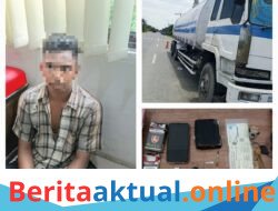 Sopir Truk Tangki Ditangkap Saat Nyabu di Kabin, Berawal dari Laporan Warga di Jalinsum Sei Rampah