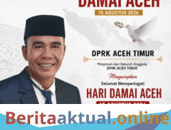 Hari Damai Aceh ke-21, Samin Alam Tanoga: Perdamaian Adalah Amanah Sejarah