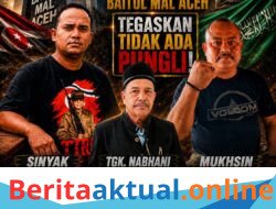 Sejumlah Tokoh Masyarakat dan Lembaga Laskar Mualem Ucapkan Terima Kasih Kepada BMA