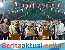 Malam Pentas Seni Mahasiswa KKN Meriahkan Gampong Meunasah Dayah, Pererat Kebersamaan dengan Masyarakat