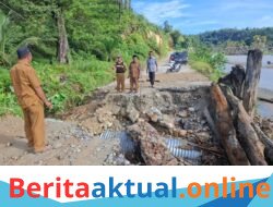 Hujan Deras Putuskan Jalan Perlak–Lokop, Sejumlah Desa di Kecamatan Serbajadi Terisolasi