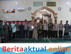Kapolres Langkat Ajak Warga Perkuat Iman dan Perangi Narkoba Lewat Safari Jumat Curhat