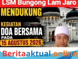 Terkait Penentuan Nasib Aceh, LSM BLJ Dukung Musyararah Ulama Aceh 15 Agustus di Banda Aceh