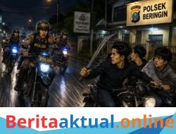 Polsek Beringin Amankan 3 Orang Remaja Diduga Kawanan Geng Motor Bersenjata