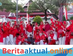 Semarak HUT ke-81 RI, Ketua TP PKK Bantaeng Ikuti Lomba Kemerdekaan