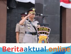 Polres Aceh Tengah Peringati Hari Juang Polri, Kapolres Tanamkan Nilai-Nilai Patriotisme