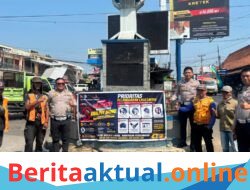 Tekan Knalpot Brong, Satlantas Polres Kuningan Gencarkan Sosialisasi Tertib Lalu Lintas