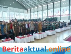 Bupati Tagore Abubakar Hadiri Kegiatan Apel Kebangsaan dan Deklarasi Damai di Bener Meriah.
