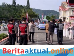 Polres Aceh Tengah Amankan Pawai Maulid Nabi, Arus Lalu Lintas Tetap Lancar