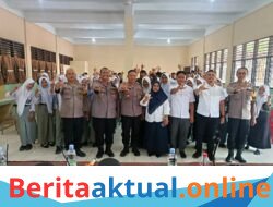 Polri Hadir di Sekolah, Sat Binmas Polres Langkat Edukasi Pelajar Cegah Pergaulan Bebas dan Gangguan Kamtibmas