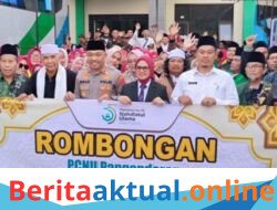 Bupati Citra Lepas Rombongan PCNU Pangandaran Menuju Muktamar ke-35 NU di Jombang