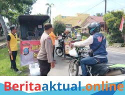 Polsek Kuala, Berbagi Nasi Kotak Sambil Pererat Kedekatan dengan Masyarakat
