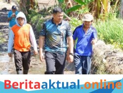 Upaya Jaga Tanaman Petani, Bupati Bantaeng Bersama Masyarakat Bersihkan Irigasi di Desa Biangloe