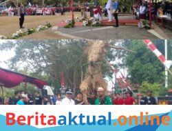 Desa Pananjung dan Pangandaran Gelar Upacara HUT RI ke-81 di Lapang Merdeka