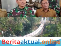 Jembatan Pongpet Anjlok Saat Peresmian, Dandim 0625 Pangandaran Akui Kelalaian dan Minta Maaf