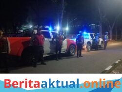 Antisipasi Geng Motor hingga Balap Liar, Satlantas Polres Langkat Gelar Patroli UKL di Stabat