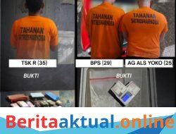 Gerak Cepat Satresnarkoba Polres Binjai, 3 Pelaku Narkoba Diciduk, Sabu dan Ekstasi Diamankan*