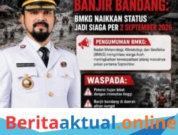 BMKG Naikkan Status Jadi Siaga, Bupati Aceh Timur Imbau Warga Waspada Banjir Bandang