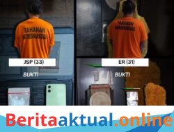 Komitmen Perangi Narkoba, Satresnarkoba Polres Binjai Tangkap Dua Pengedar Dan Amankan Barang Bukti Sabu*