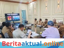 Pemkab Bener Meriah Ikuti Rapat Koordinasi Satgas Percepatan Rehabilitasi Dan Rekonstruksi Pasca Bencana