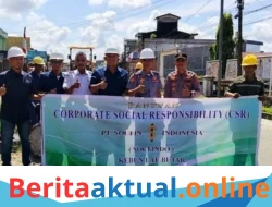 PT Socfindo Lae Butar Bersama Dishub Aceh Singkil Perbaiki Jalan di Desa Rimo Melalui Program CSR