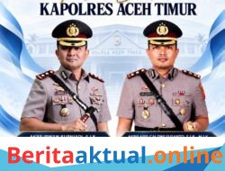Kejari Aceh Timur Ucapkan Selamat Datang Kepada Kapolres Baru AKBP Aris Cai Dwi Susanto