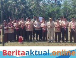 Kwartir Ranting Sidamulih Gelar LT II, Puluhan Regu Pramuka Penggalang Tunjukkan Kemandirian