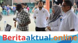 Sekda Langsa Tinjau Hari Perdana Penyaluran Jadup Tahap II Termin Kedua