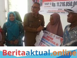 5.862 Warga Terima Bantuan Hunian, Camat dan Forum Geuchik Samudera : Terima Kasih Bupati Ayahwa