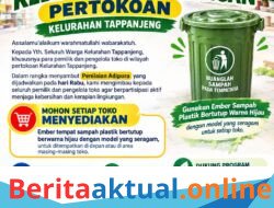 Imbauan Kebersihan Lingkungan Pertokoan Kelurahan Tapanje