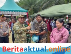 Sinergi Pemkab dan TNI, Lima Bahan Pokok Dijual Terjangkau di Pasar Murah TMMD