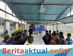 Penguatan ke seluruh tamping warga binaan dan Tekankan Kebersihan Blok Hunian Lapas.