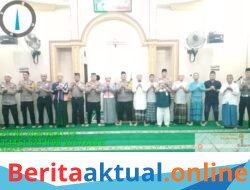 Subuh Keliling di Masjid As Syakirin, Polres Langkat Ajak Masyarakat Cegah Bullying dan Jaga Kamtibmas