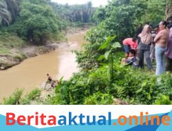 Pemuda  terbawa deras  sungai  di Paya jambu belum di ketemukan kecamatan selese
