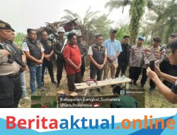 Polres Langkat juga mengajak seluruh elemen masyarakat untuk berperan aktif dalam memerangi narkoba