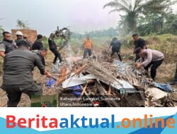 Kapolres Langkat Pimpin Operasi Sarang Narkoba di Secanggang, Satu Pria Diamankan