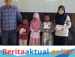 Peduli Anak Yatim, Geuchik Desa Ulee Gampong Salurkan Bantuan 