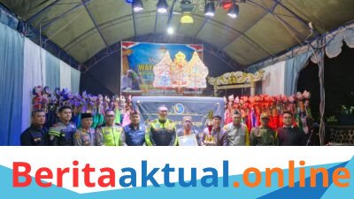 Meriahkan Lomba Satkamling 2026, Polres Kuningan Gelar Wayang Golek “PAK 3” di Darma