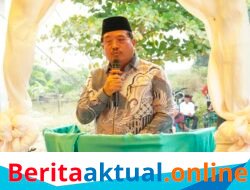 Bupati Safriadi Oyon Letakkan Batu Pertama Masjid At-Taqwa, Sumbang Rp10 Juta dan Janjikan Bantuan Rp100 Juta pada 2027