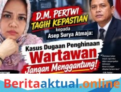 D.M. Pertiwi Soroti Belum Jelasnya Tindak Lanjut Tuntutan Wartawan kepada Pemkab Bekasi