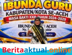 Bunda Guru Aceh Singkil Ny. Habibatussania Safriadi Oyon Dilantik, Perkuat Komitmen Memajukan Pendidikan dan Membentuk Generasi Berkarakter